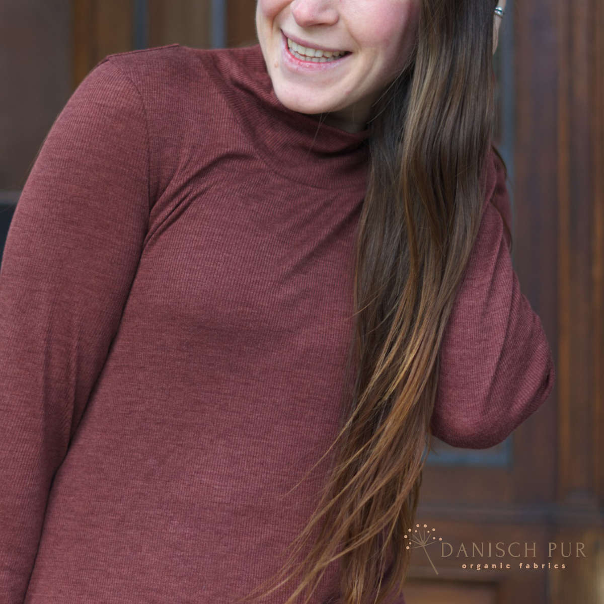 Bio Wolle/Seide Feinrippjersey Kupfer (Merino, kbt, mulesingfrei)