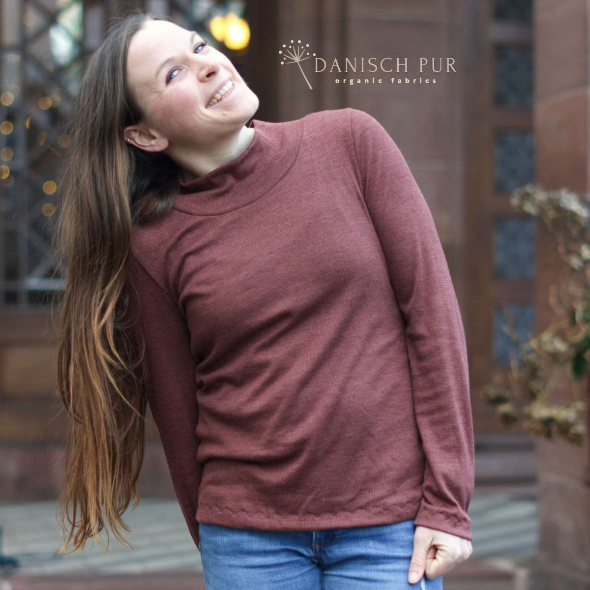 Bio Wolle/Seide Feinrippjersey Kupfer (Merino, kbt, mulesingfrei)