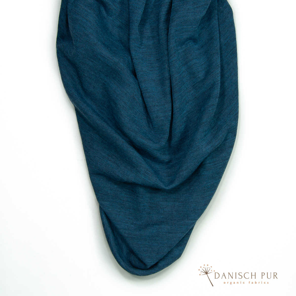 Organic wool jersey flamingo-cino (merino, organic, mulesing-free)