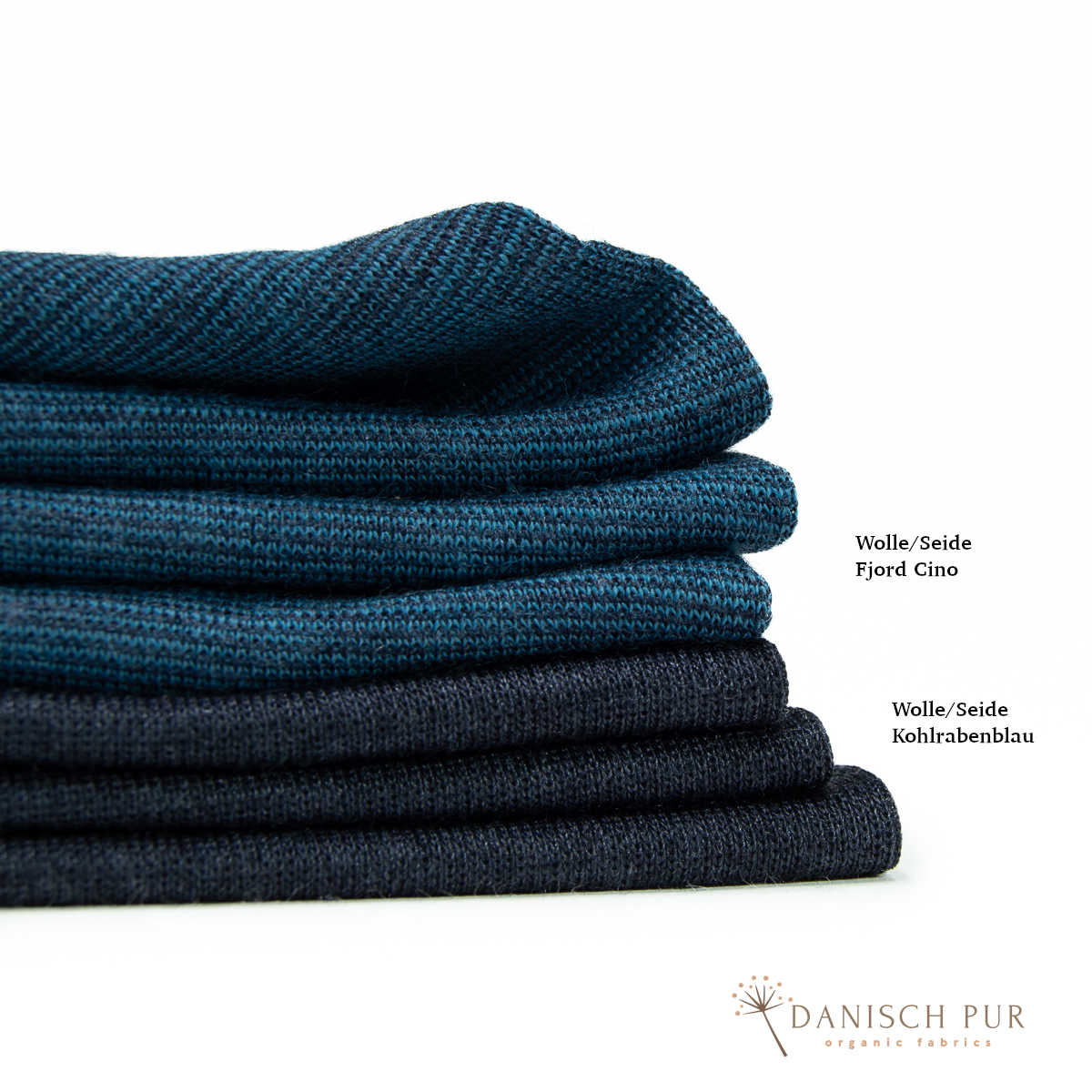 Organic wool jersey flamingo-cino (merino, organic, mulesing-free)