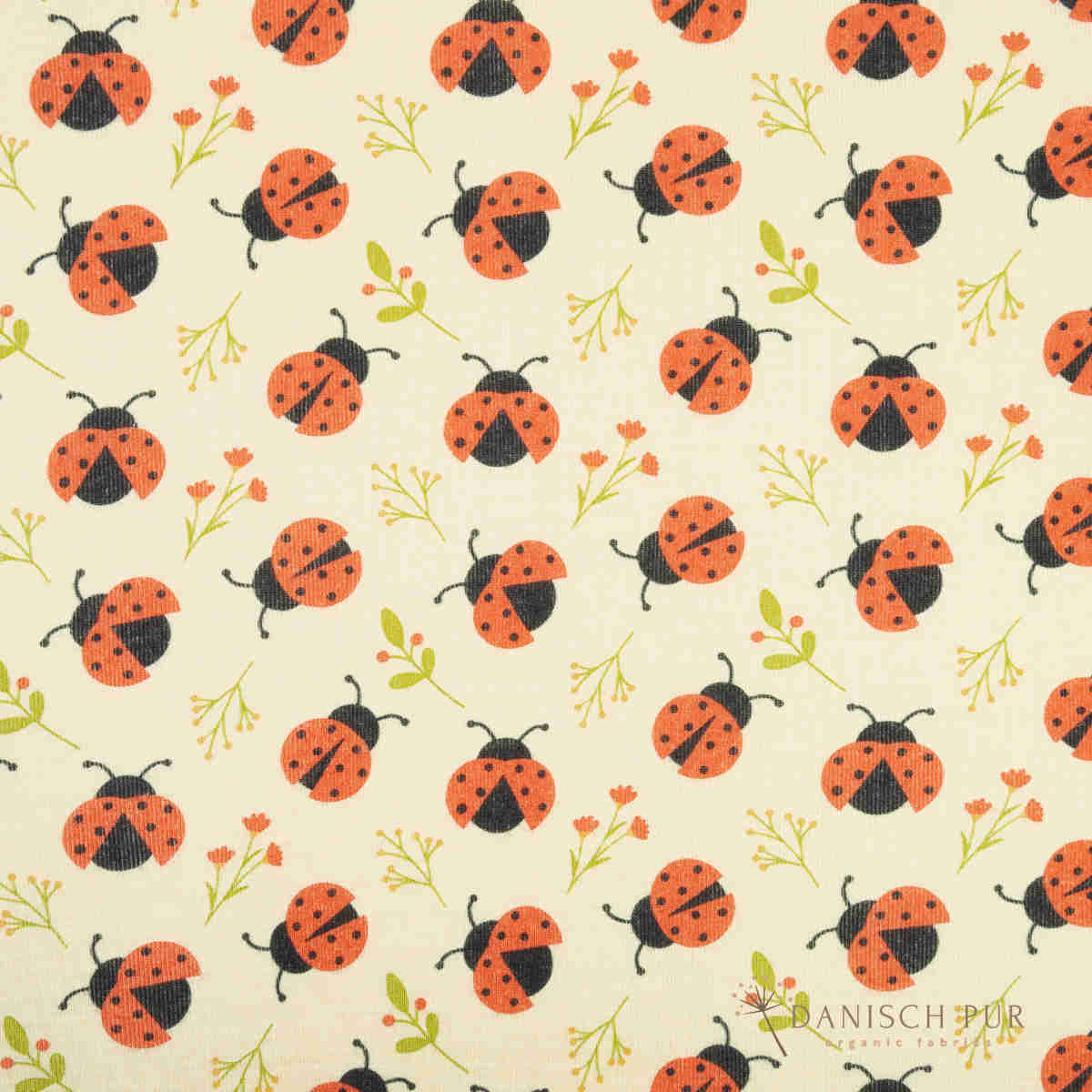 Organic wool silk retro dots (70% virgin wool Merino, organic, mulesing-free, 30% silk)