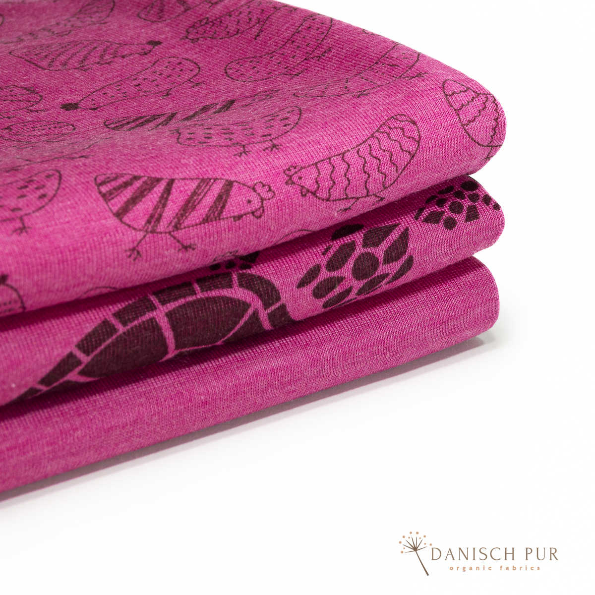 Organic wool silk pink (kbt, mulesing-free)