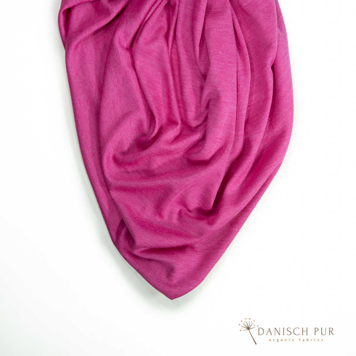 Organic wool silk pink (kbt, mulesing-free)