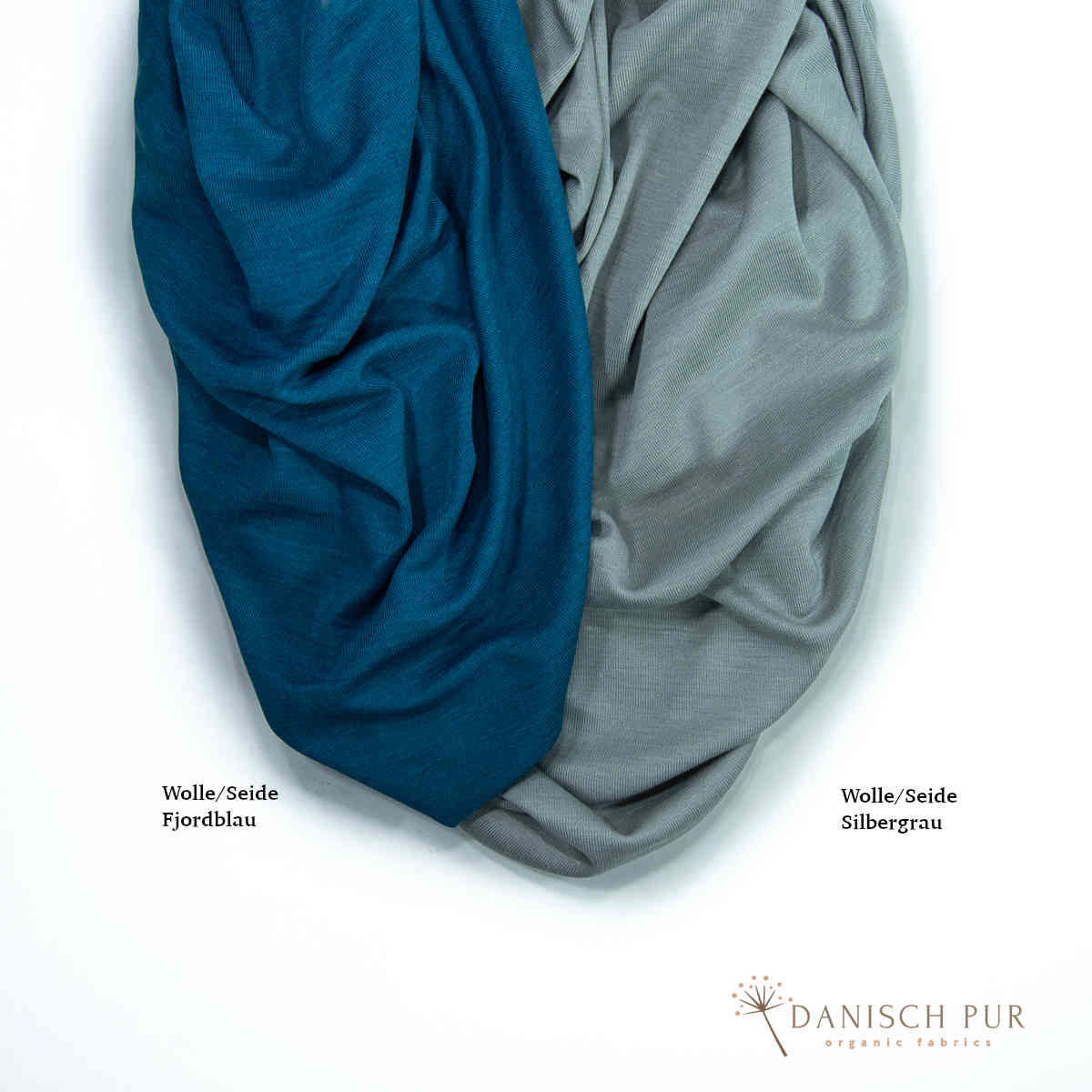 Bio Wolle Seide Silbergrau (kbt, mulesingfrei)