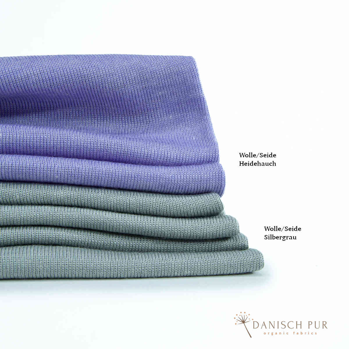 Bio Wolle Seide Silbergrau (kbt, mulesingfrei)