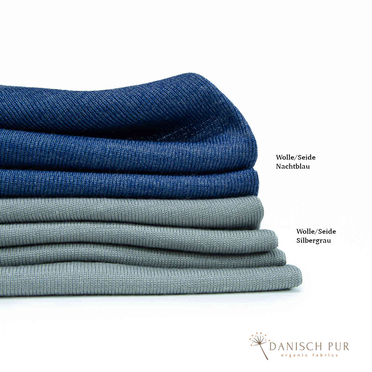 Bio Wolle Seide Silbergrau (kbt, mulesingfrei)