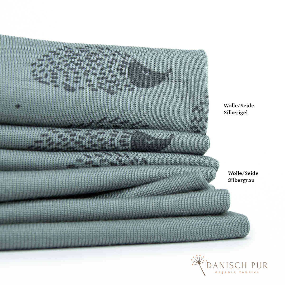 Bio Wolle Seide Silbergrau (kbt, mulesingfrei)