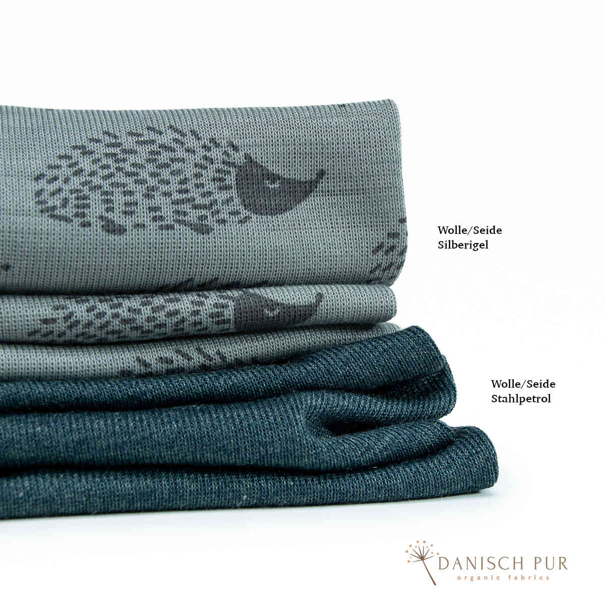 Bio Wolle Seide Silberigel (kbt, mulesingfrei)
