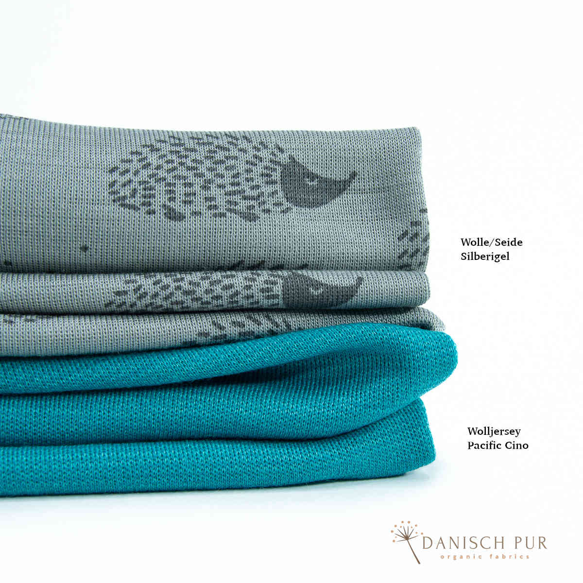 Bio Wolle Seide Silberigel (kbt, mulesingfrei)