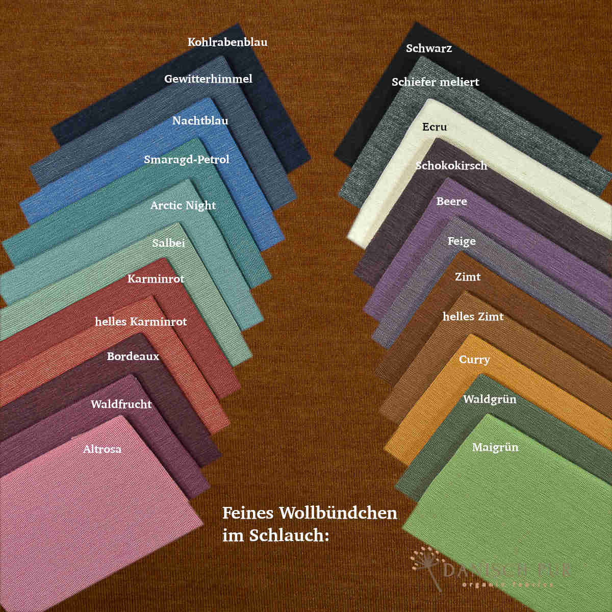 Bio Wolle Seide Zimt (70% Schurwolle Merino, kbt, mulesingfrei, 30% Seide)