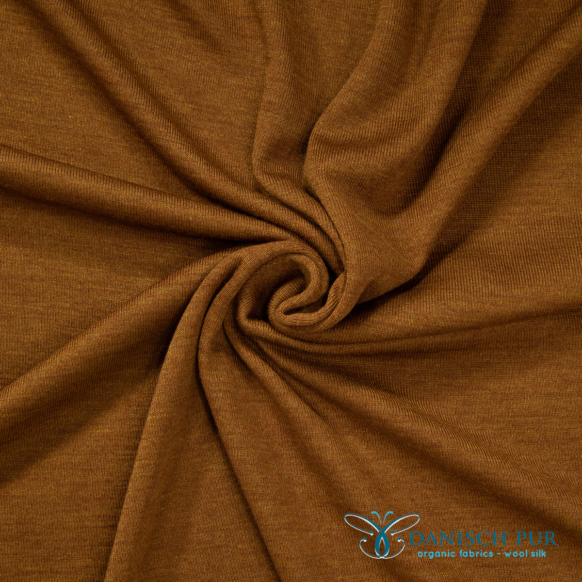 Organic wool silk cinnamon (kbt, mulesing-free)