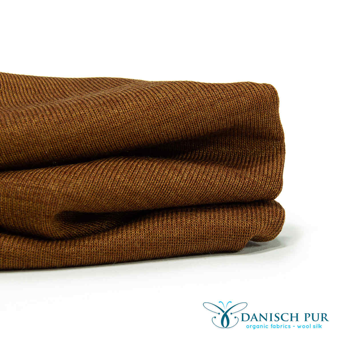 Organic wool silk cinnamon (kbt, mulesing-free)