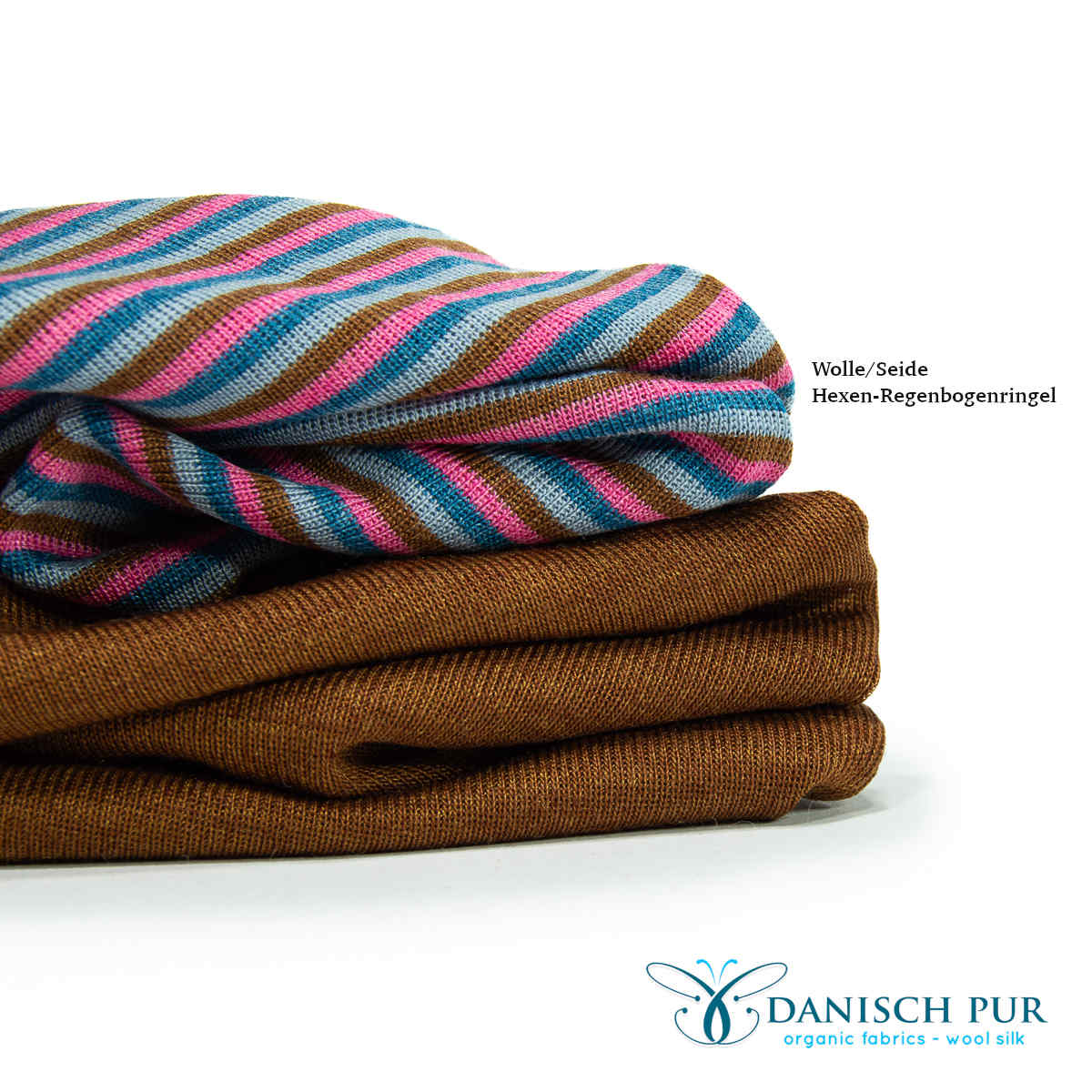 Organic wool silk cinnamon (kbt, mulesing-free)