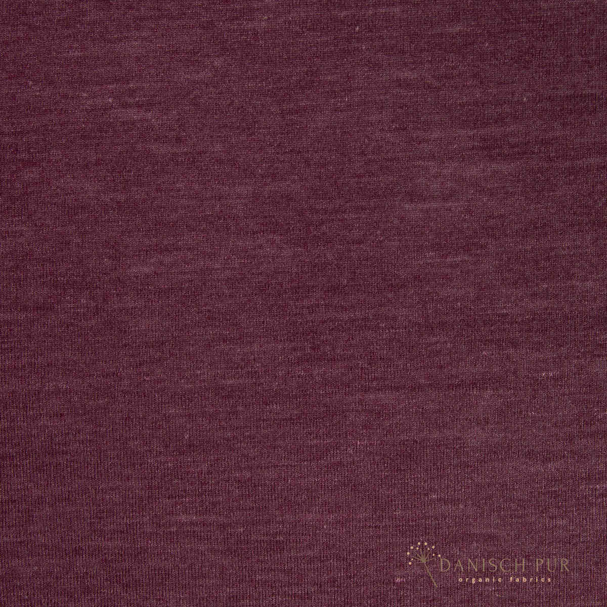 Organic wool silk chocolate-cherry (organic, mulesing-free)