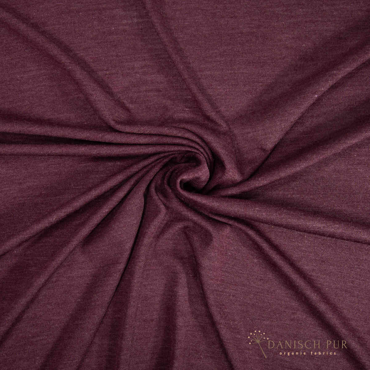 Organic wool silk chocolate-cherry (organic, mulesing-free)
