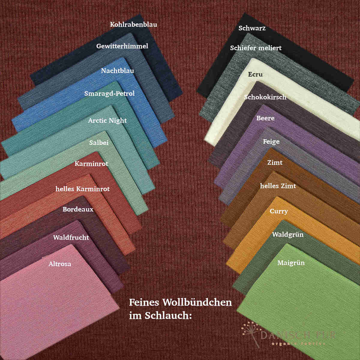 Bio Wolle/Seide Feinrippjersey Kupfer (Merino, kbt, mulesingfrei)