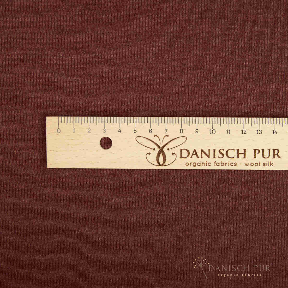 Bio Wolle/Seide Feinrippjersey Kupfer (Merino, kbt, mulesingfrei)