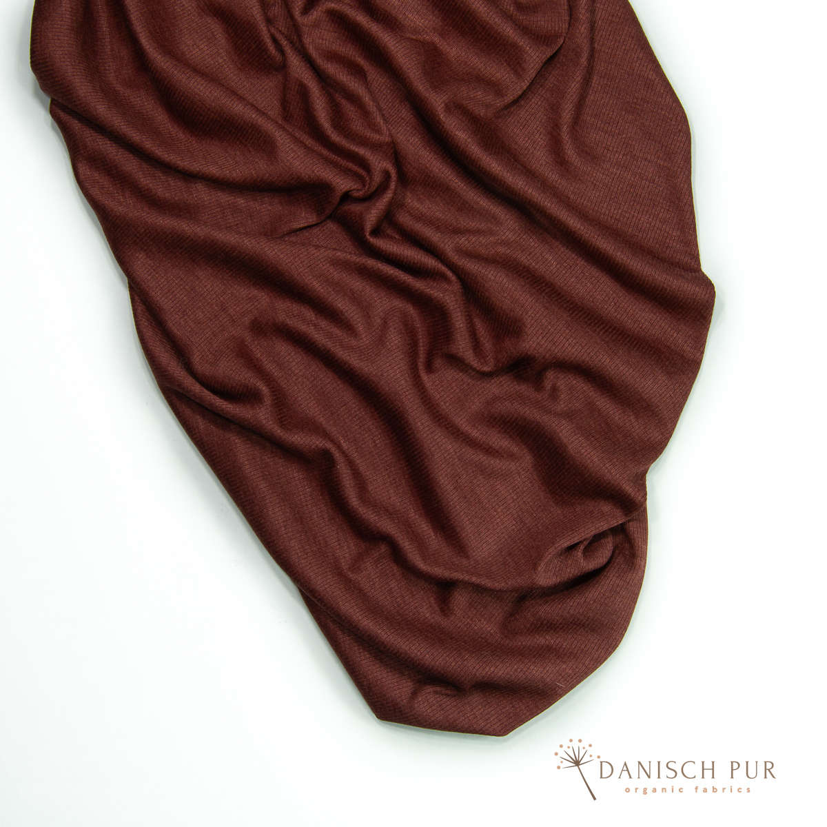 Bio Wolle/Seide Feinrippjersey Kupfer (Merino, kbt, mulesingfrei)