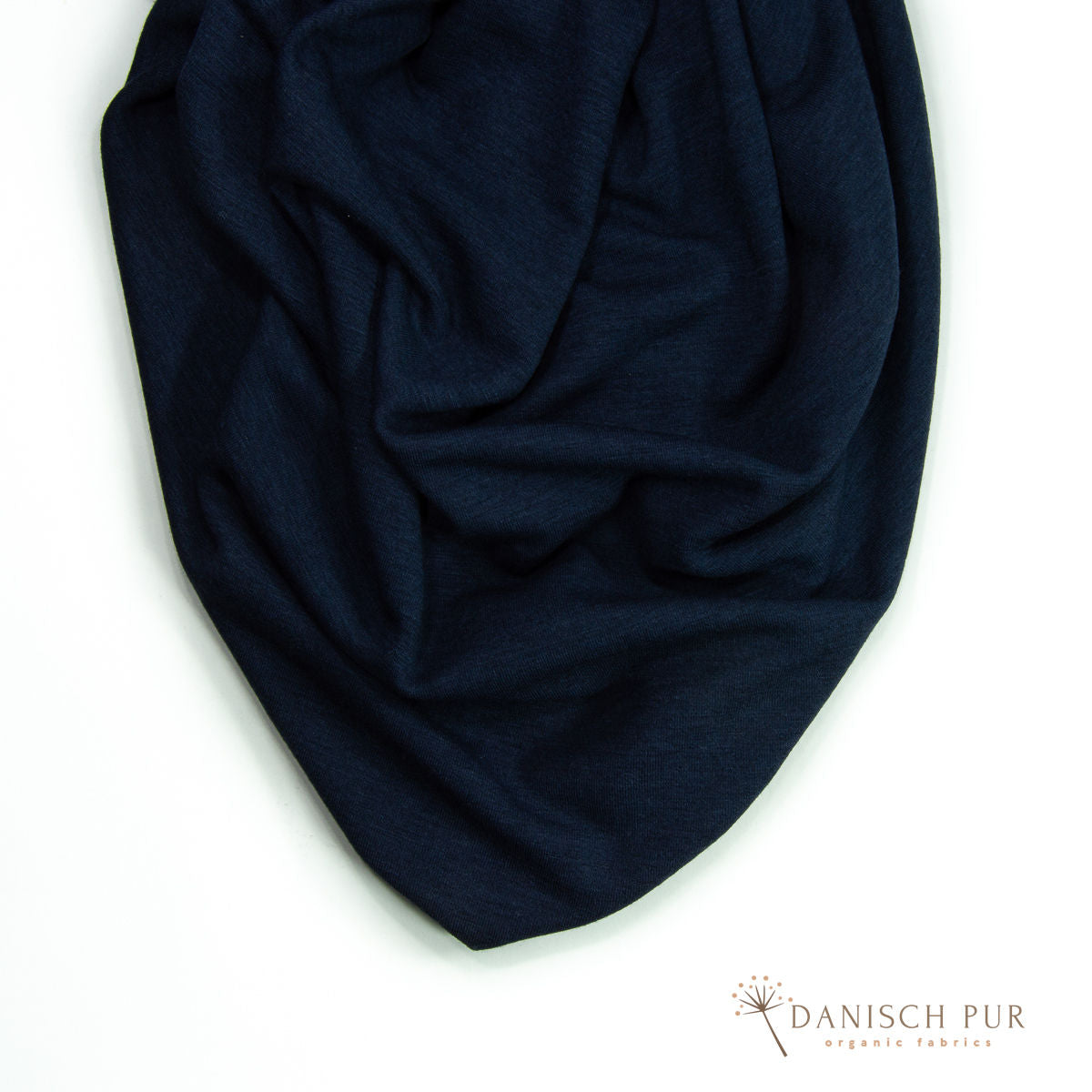 Charcoal blue organic wool terry (100% wool (merino, organic, mulesing-free))