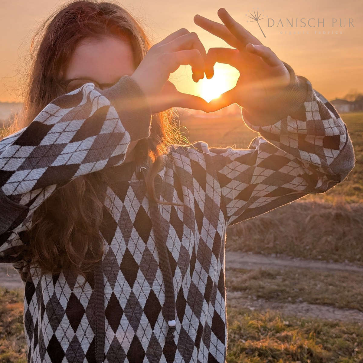 Bio Wolljersey Jacquard Rauten Anthrazit-Schiefer-Ecru meliert (100% Schurwolle, Merino, kbt, mulesingfrei)