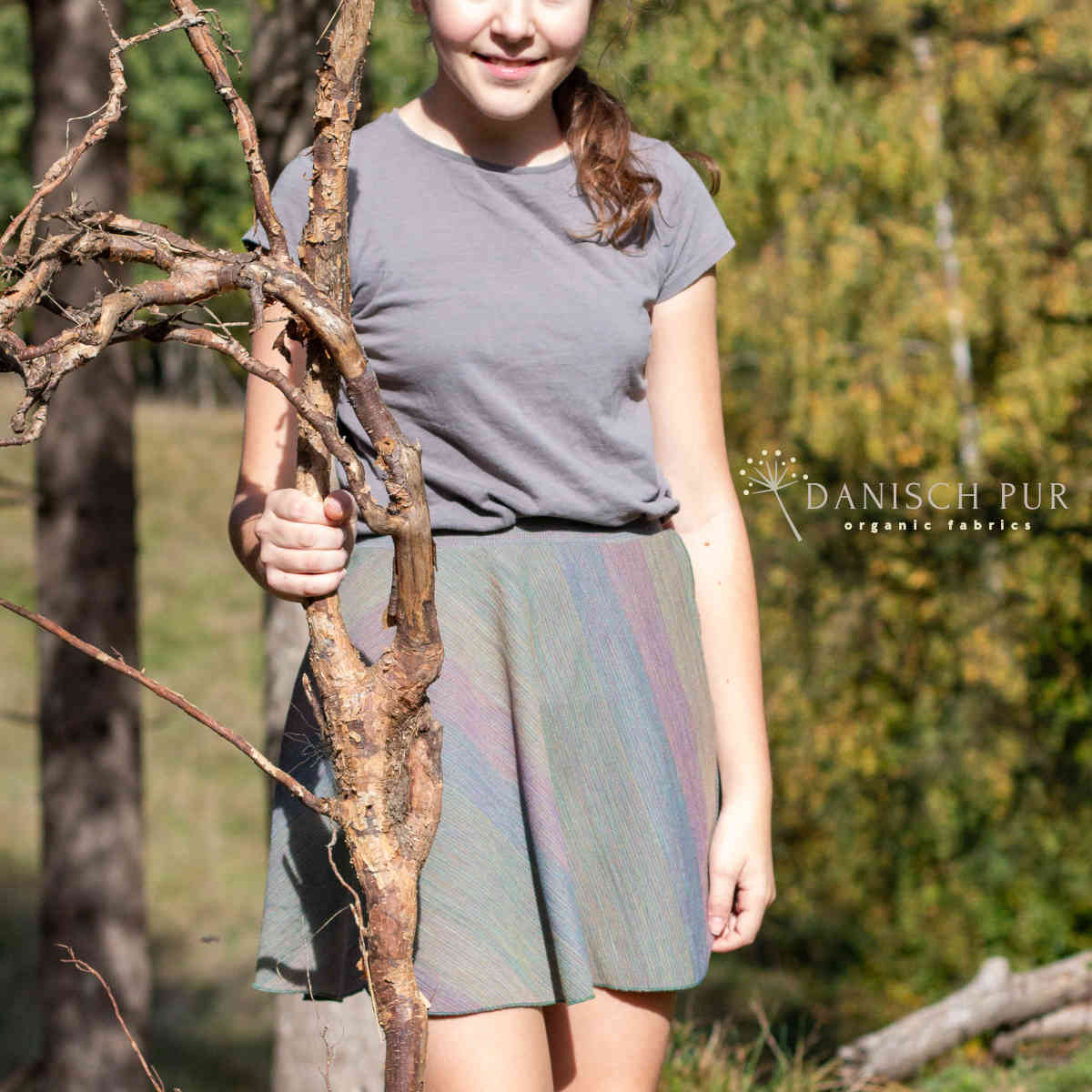 Bio Wolljacquard Regenbogenstreifen-Cino (Merino, kbt, mulesingfrei)