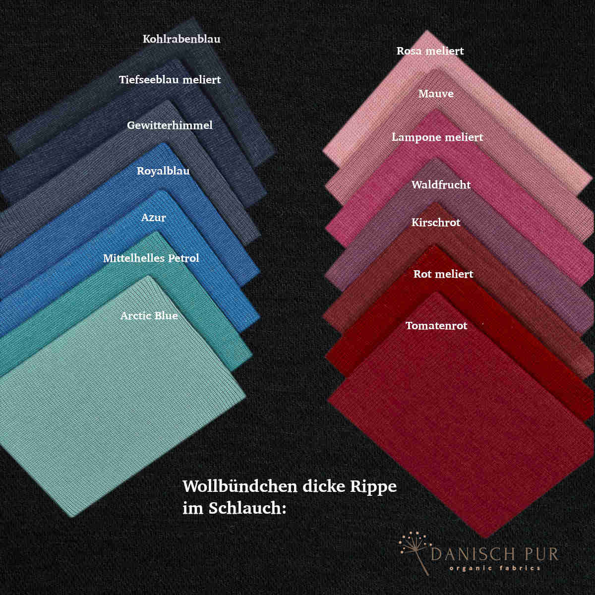 Bio Wolljersey Jacquard Uni Schwarz meliert (100% Schurwolle, Merino, kbt, mulesingfrei)