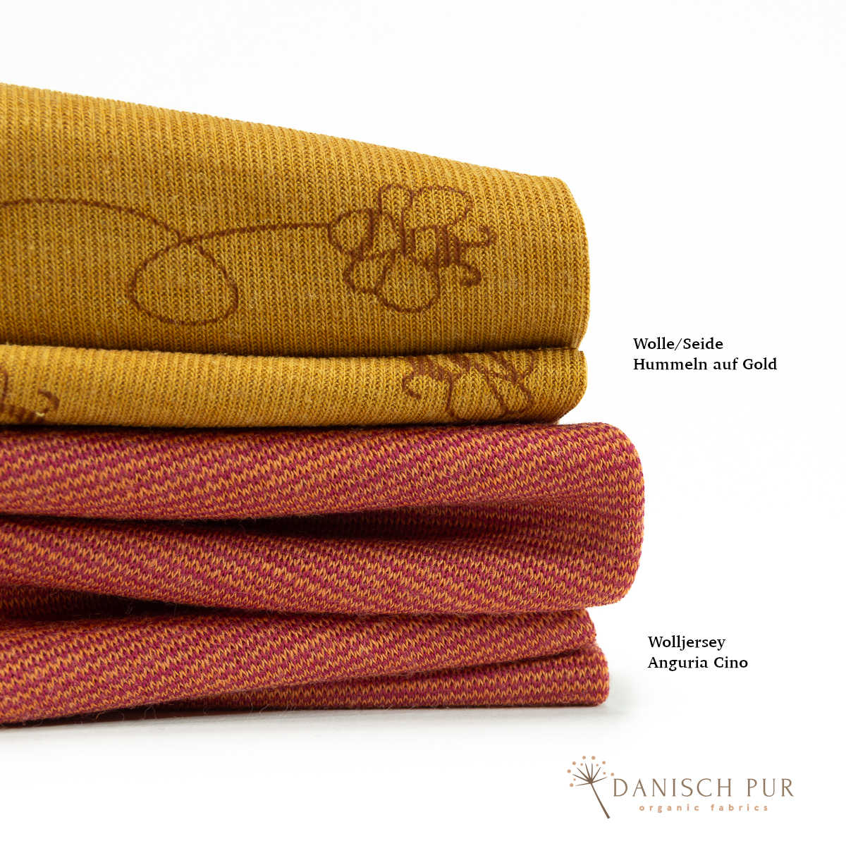 (Thicker) organic wool jersey Terracotta Cino (Merino, kbt, mulesing-free)