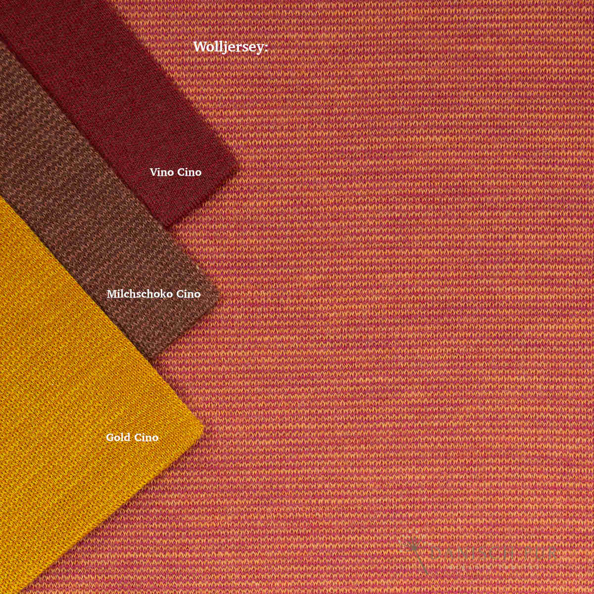 (Thicker) organic wool jersey Terracotta Cino (Merino, kbt, mulesing-free)