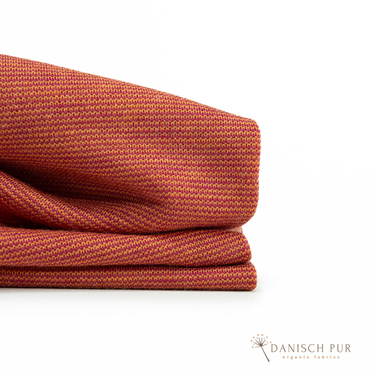 (Thicker) organic wool jersey Terracotta Cino (Merino, kbt, mulesing-free)