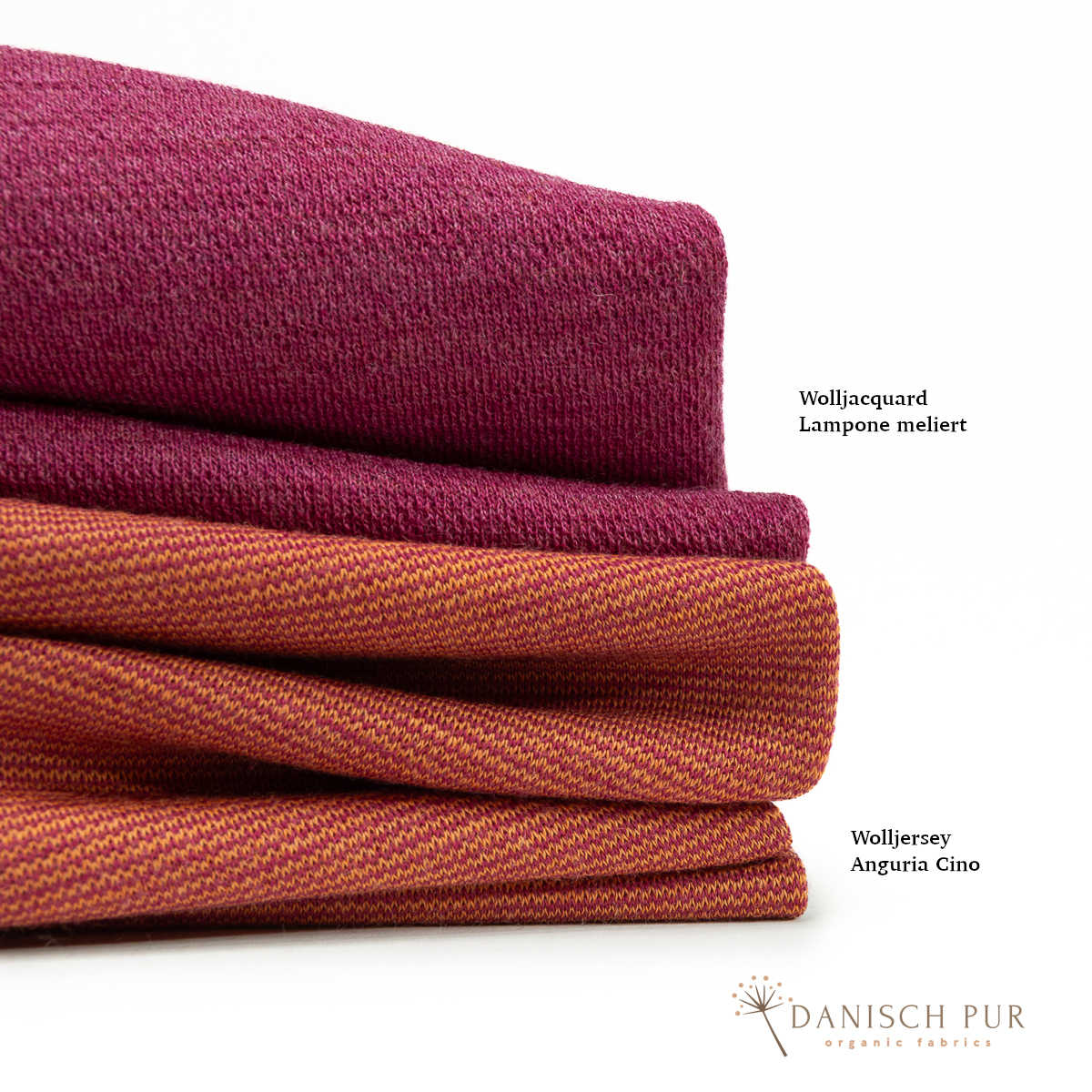 (Thicker) organic wool jersey Terracotta Cino (Merino, kbt, mulesing-free)