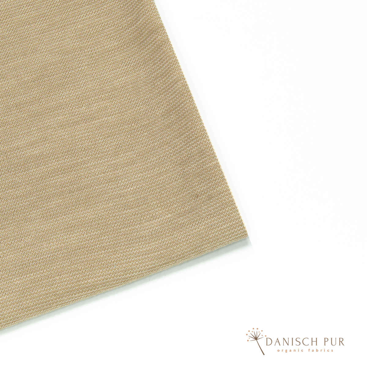 Bio Wolljersey/Wollinterlock Düne-Cino (Merino, kbt, mulesingfrei)