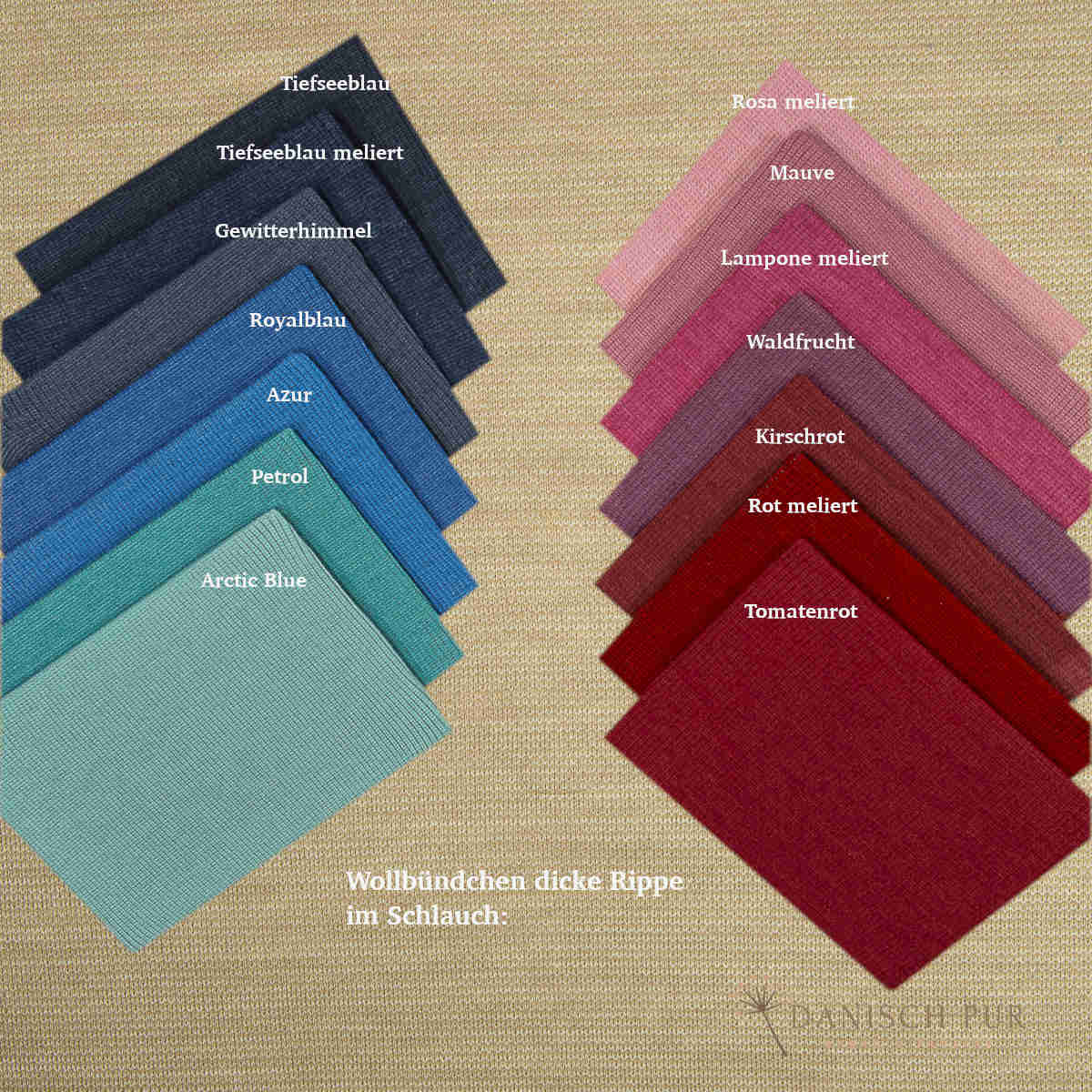 Bio Wolljersey/Wollinterlock Düne-Cino (Merino, kbt, mulesingfrei)