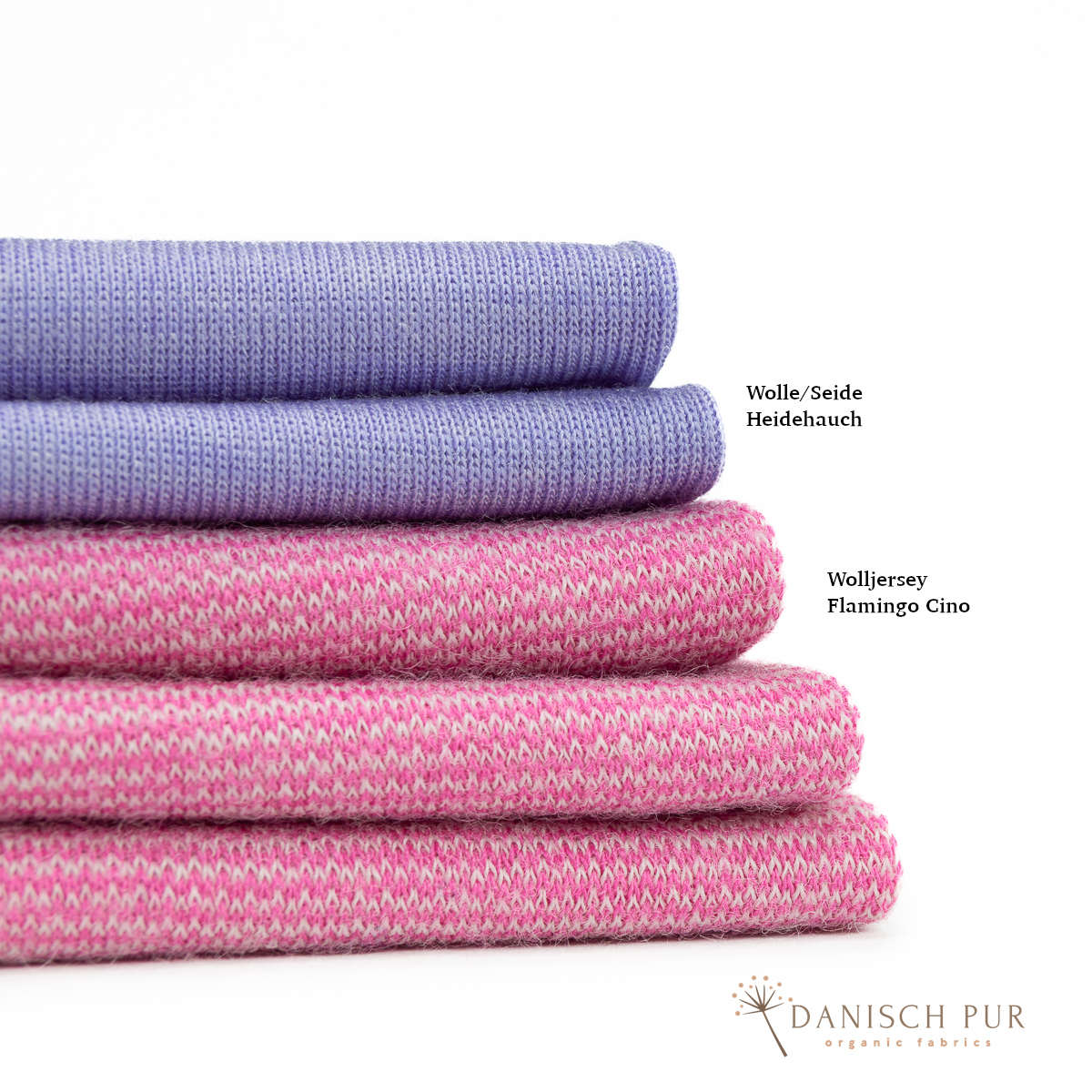Bio Wolljersey Flamingo-Cino (100% Schurwolle, Merino, kbt, mulesingfrei)