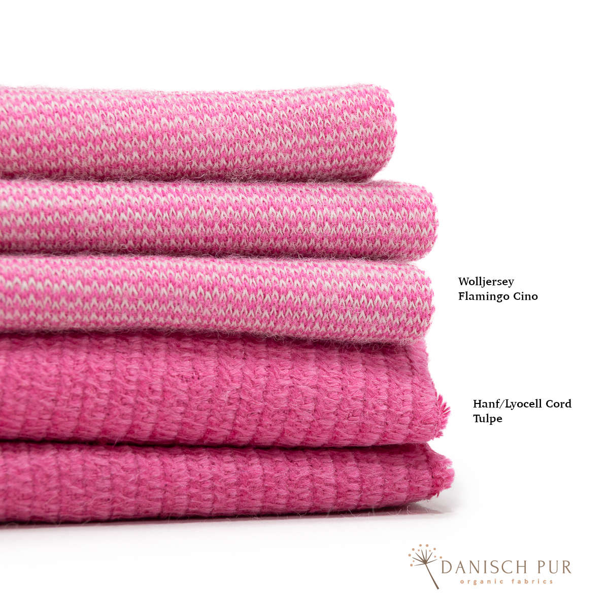 Bio Wolljersey Flamingo-Cino (100% Schurwolle, Merino, kbt, mulesingfrei)