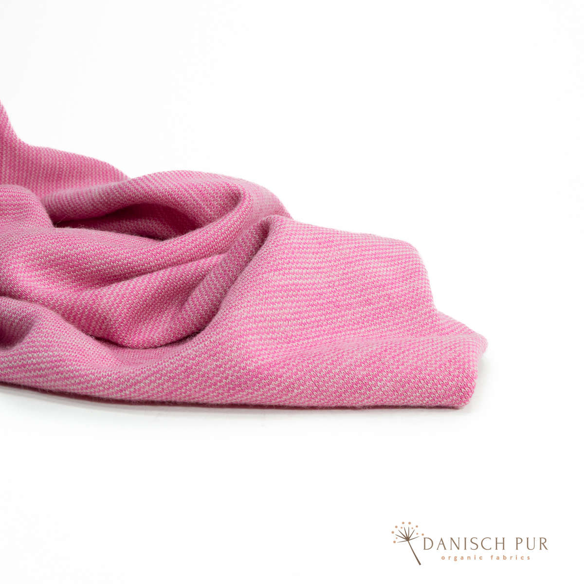 Bio Wolljersey Flamingo-Cino (100% Schurwolle, Merino, kbt, mulesingfrei)