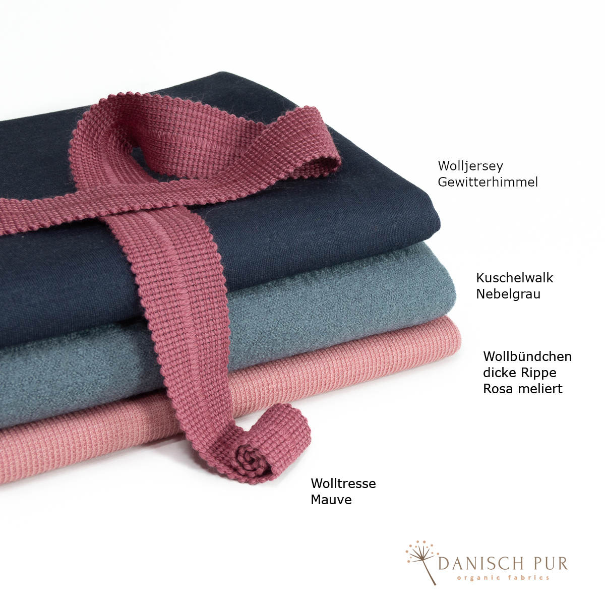 Bio Wolljersey/Wollinterlock in Gewitterhimmel (Merino, kbt, mulesingfrei)