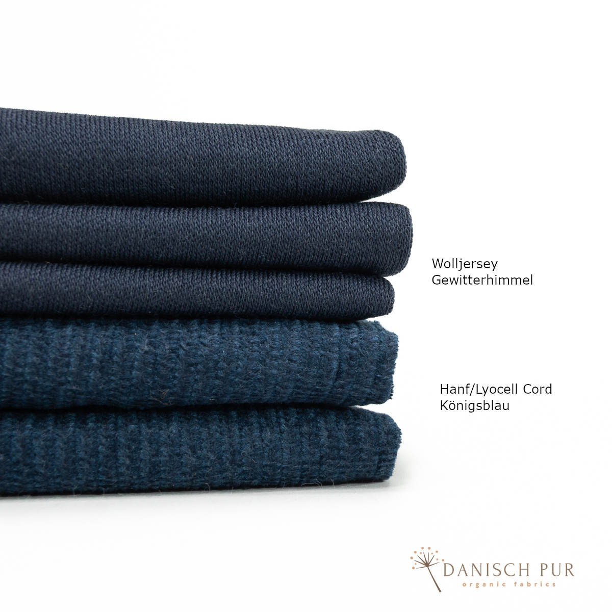 Bio Wolljersey/Wollinterlock in Gewitterhimmel (Merino, kbt, mulesingfrei)