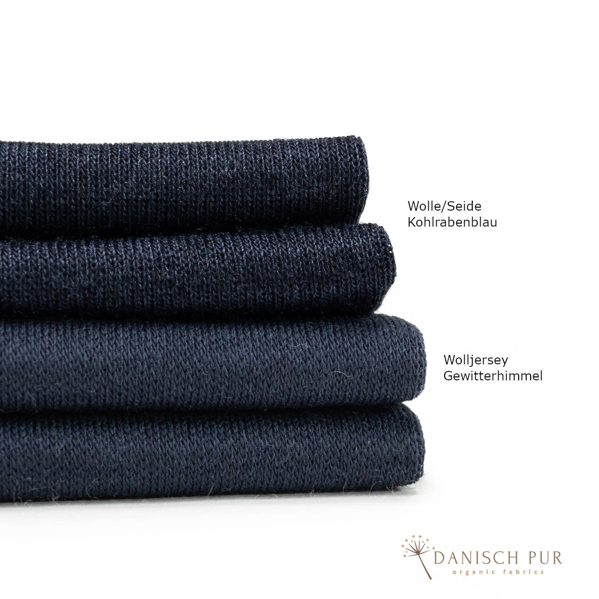 Bio Wolljersey/Wollinterlock in Gewitterhimmel (Merino, kbt, mulesingfrei)