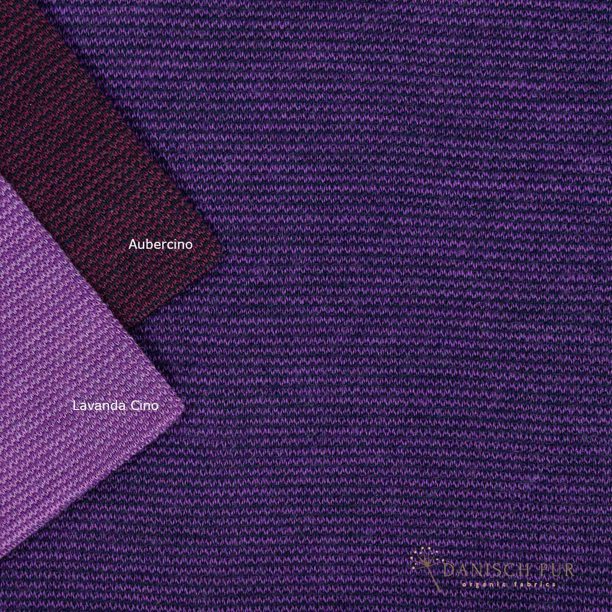 Bio Wolljersey/Wollinterlock Hyazinth-Cino (Merino, kbt, mulesingfrei)