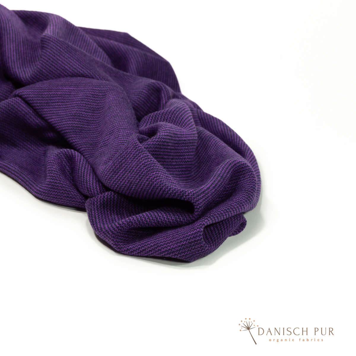 Bio Wolljersey/Wollinterlock Hyazinth-Cino (Merino, kbt, mulesingfrei)