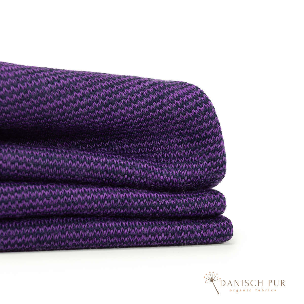 Bio Wolljersey/Wollinterlock Hyazinth-Cino (Merino, kbt, mulesingfrei)
