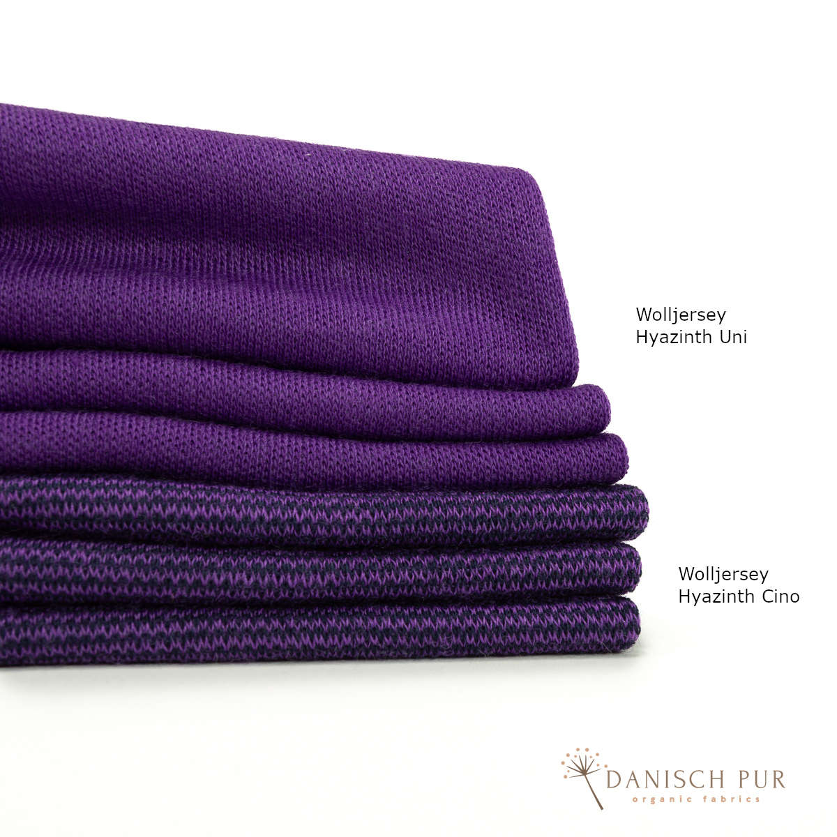 Organic wool jersey/wool interlock Ciocco-Cino (Merino, kbt, mulesing-free)