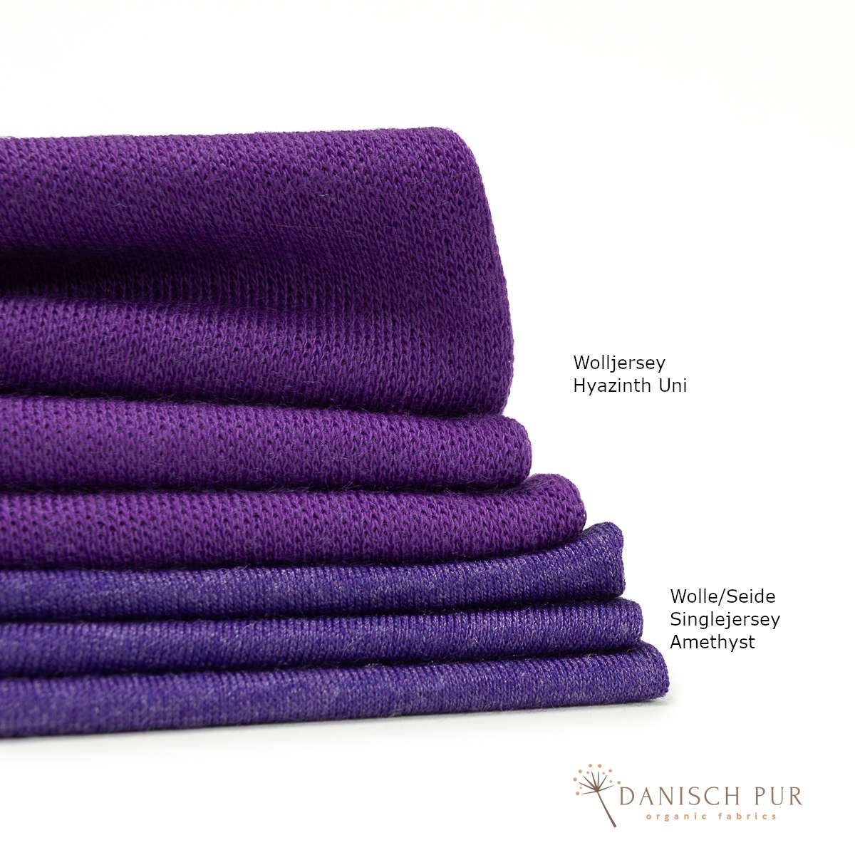 Organic wool jersey/wool interlock Ciocco-Cino (Merino, kbt, mulesing-free)
