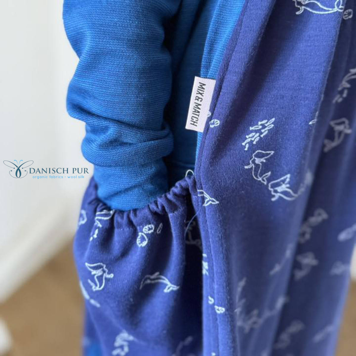 Coupon 30 cm Bio Wolljersey Lago-Cino (Merino, kbt, mulesingfrei)