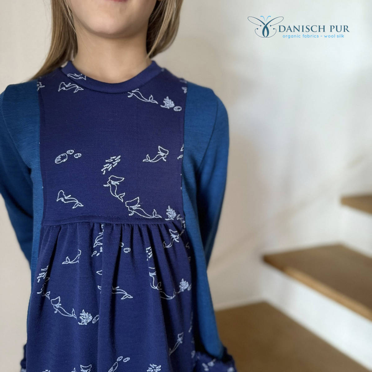 Coupon 30 cm Bio Wolljersey Lago-Cino (Merino, kbt, mulesingfrei)