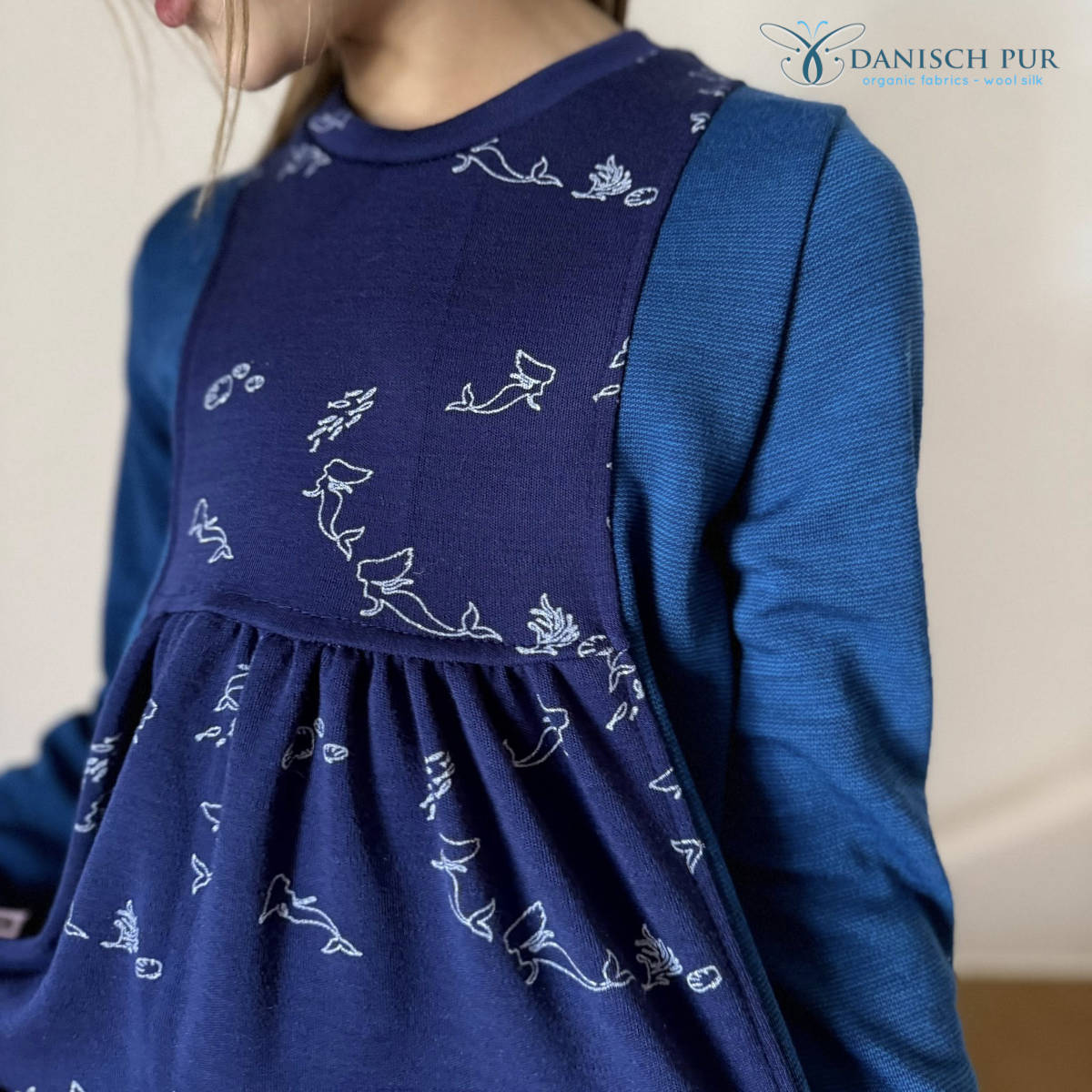 Coupon 30 cm Bio Wolljersey Lago-Cino (Merino, kbt, mulesingfrei)