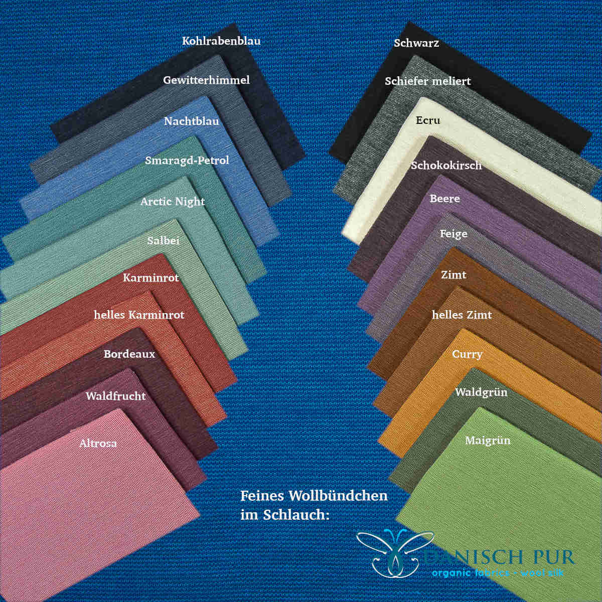 Coupon 30 cm Bio Wolljersey Lago-Cino (Merino, kbt, mulesingfrei)