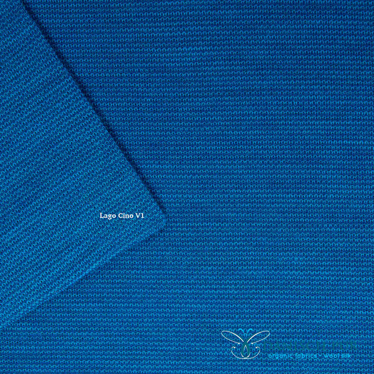 Coupon 30 cm Bio Wolljersey Lago-Cino (Merino, kbt, mulesingfrei)