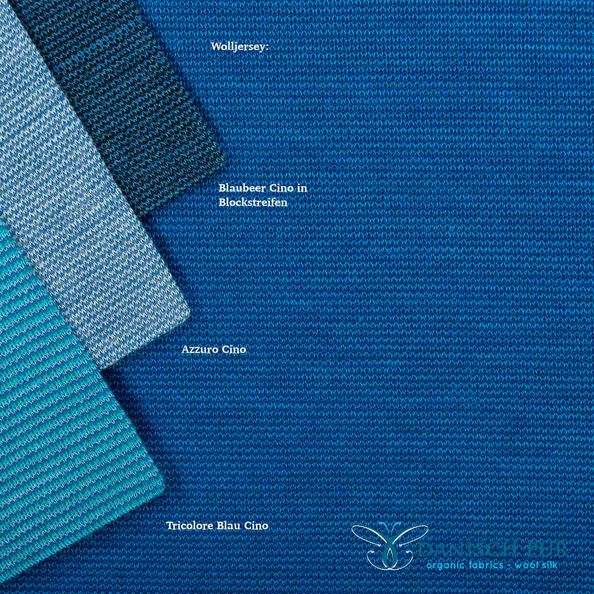 Coupon 30 cm Bio Wolljersey Lago-Cino (Merino, kbt, mulesingfrei)