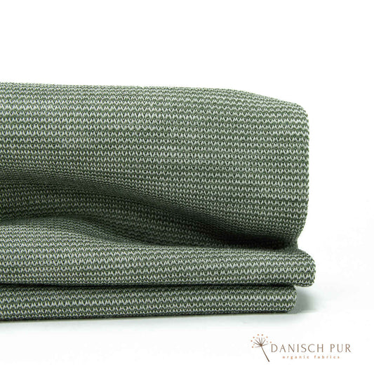 Bio Wolljersey/Wollinterlock Larici-Cino (Merino, kbt, mulesingfrei)